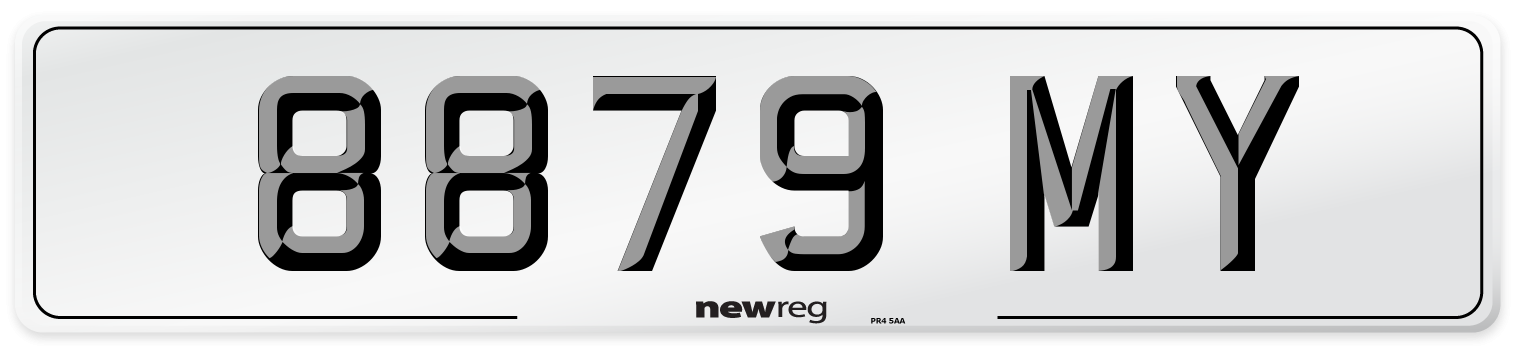 8879 MY Number Plate from New Reg